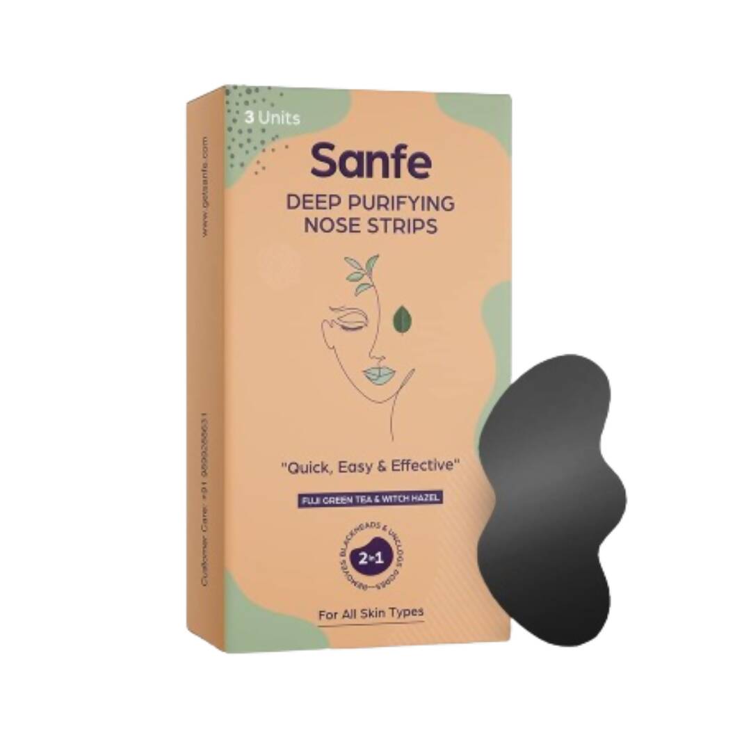 Sanfe Deep Purifying Nose Strips For Women | Grocsy
