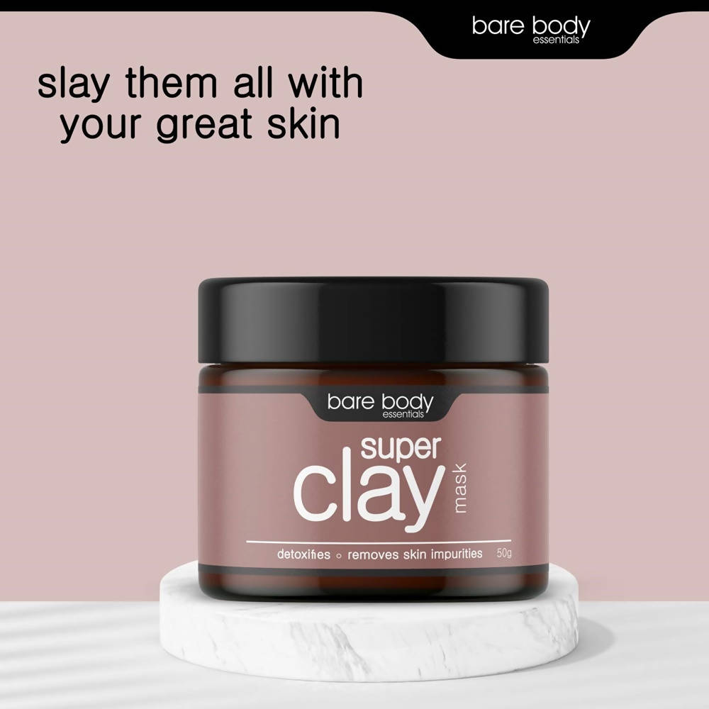 Bare Body Essentials Super Clay Mask | Grocsy