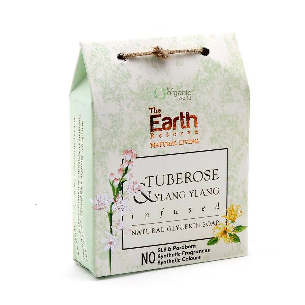 The Earth Reserve Tuberose & Ylang Ylang Infused Soap | Grocsy