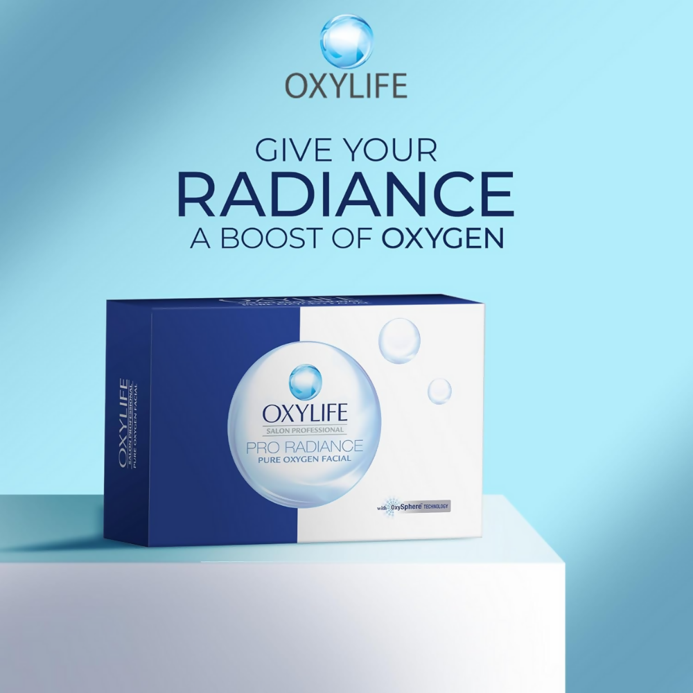 Oxylife Salon Professional Proradiance Pure Oxygen Facial Kit | Grocsy