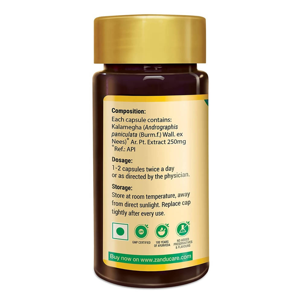 Zandu Kalamegha Good For Liver Health Capsules | Grocsy