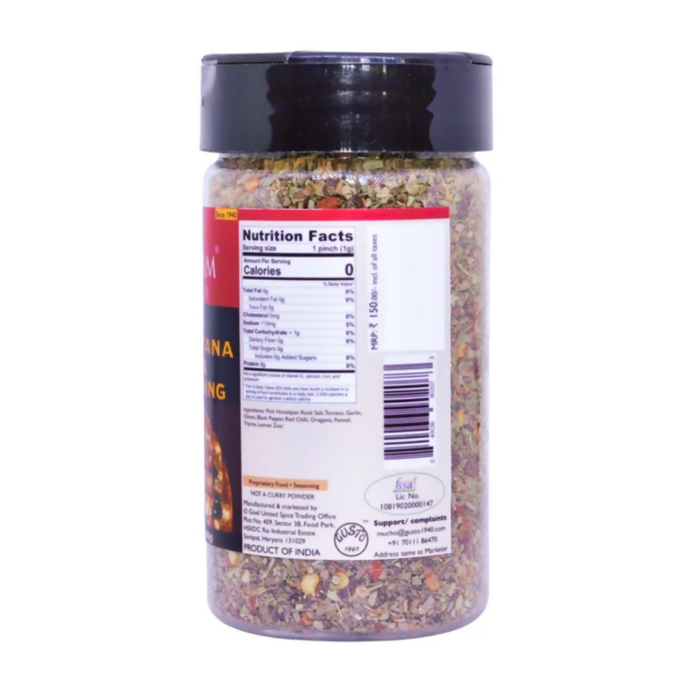 Tassyam Organics Napoletana Pizza Seasoning | Grocsy