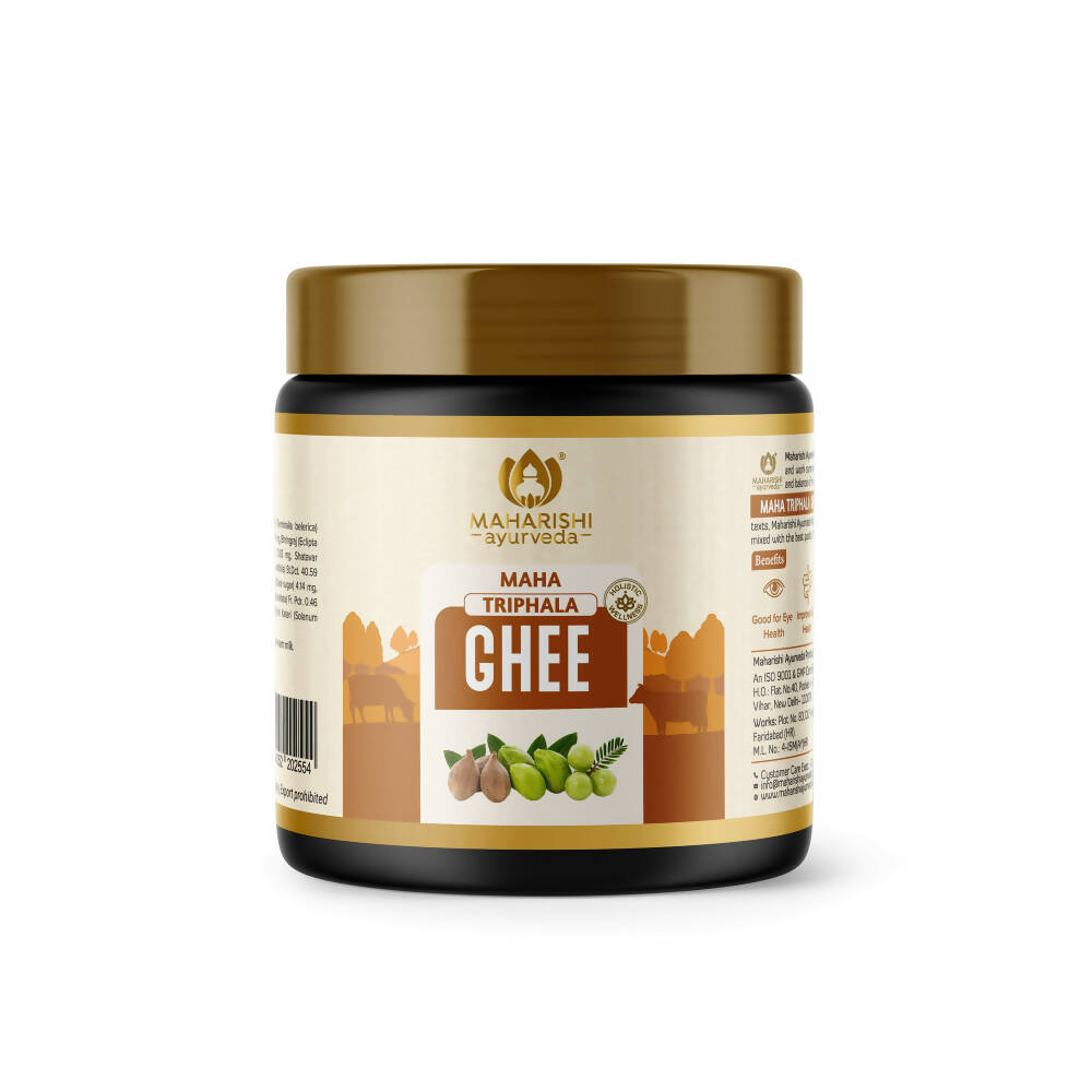 Maharishi Ayurveda Maha Triphala Ghee | Good for Eye Health & Gut Health | Organic Ghee - Swadesiicart