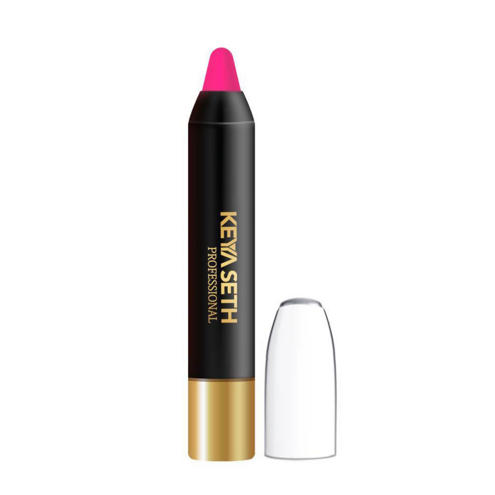 Keya Seth Aromatherapy Professional Matte Lip Pen - Bright Fuchsia | Grocsy