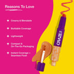 Swiss Beauty Craze Twosome Face Stick 2-In-1 Beauty Wand Concealer and Blush - 4 Deep - Pink | Grocsy