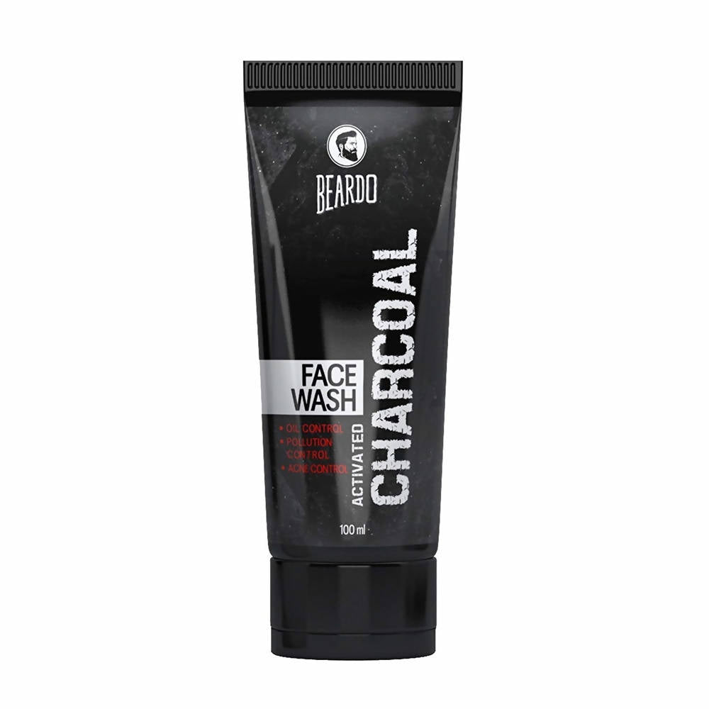 Beardo Activated Charcoal Face Wash | Grocsy