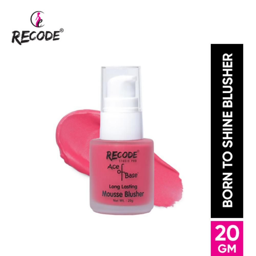 Recode Ace of Base Liquid Mousse Blusher - Born to Shine 04 | Grocsy