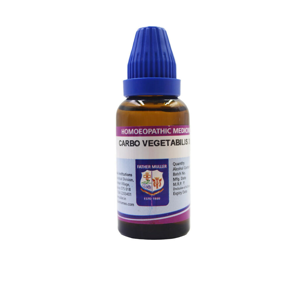 Father Muller Carbo Vegetabilis Dilution | Grocsy