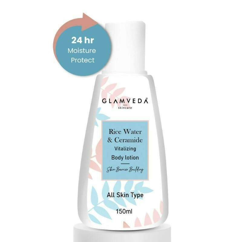 Glamveda Korean Rice Water & Ceramide Vitalizing Body Lotion | Grocsy