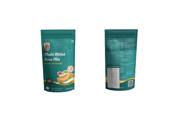 Sreshta Farms Instant Multi Millet Dosa Mix Powder | Grocsy