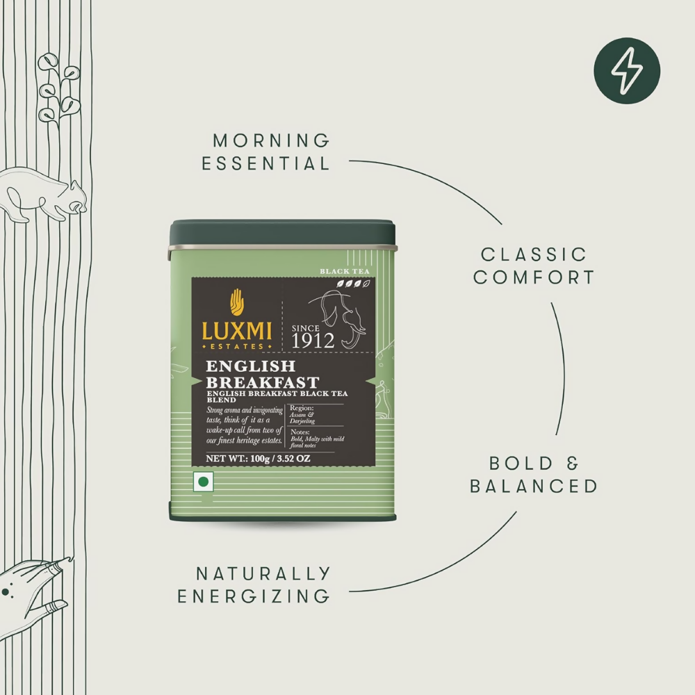 Luxmi Estates English Breakfast Tea | Grocsy