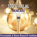 Rania 24K Gold Eye Cream Reduces Dark Circles Puffiness & Fine Lines | Grocsy