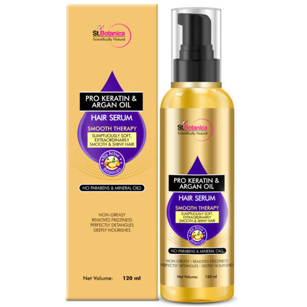 St.Botanica Pro Keratin And Argan Oil Hair Serum | Grocsy