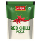 Priya Red Chili Pickle | Grocsy