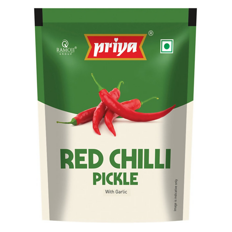 Priya Red Chili Pickle | Grocsy