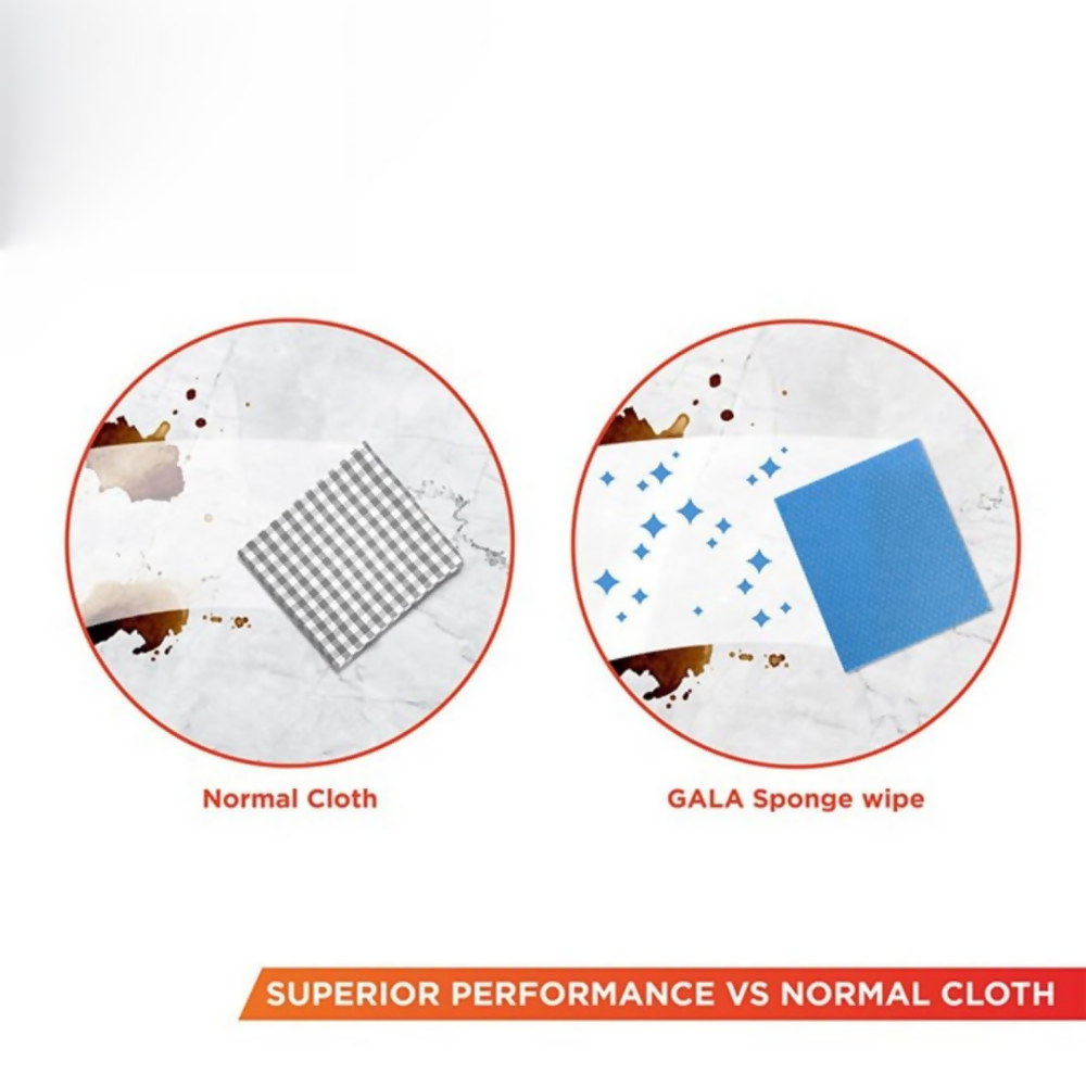 Gala Sponge Wipe - 3 Pieces | Grocsy