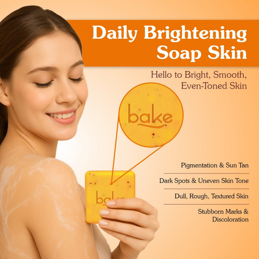 Bake 10% Vitamin C Ultra Brightening Serum Soap | Grocsy