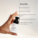 Green And Beige Glow Prep Underarm Exfoliating Serum | Grocsy