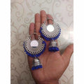 MS Fashion India Latest Designer Royal Blue Color Earring Jhumka For Women | Grocsy