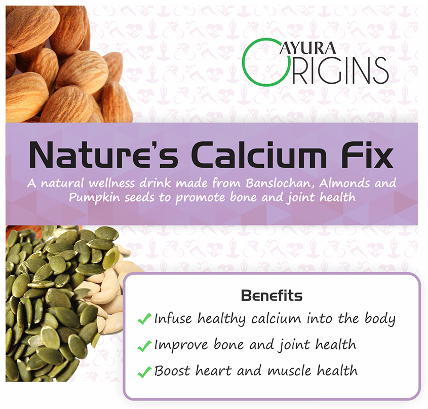 Ayura Origins Nature's Calcium Fix Powder | Grocsy