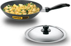 Hawkins Non-stick Stir Fry Pan 26 cm Diameter with Lid 2 L (NDL20S) | Grocsy