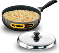 Hawkins Futura Non-stick All-Purpose Pan 22 cm Diameter with Lid 2.5 L (NAP25) | Grocsy
