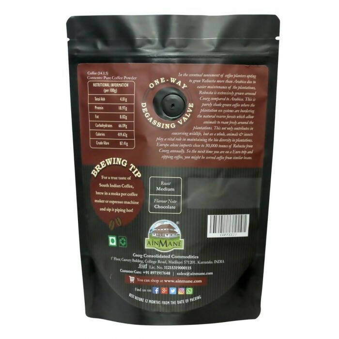 Ainmane Robusta of Coorg | Grocsy