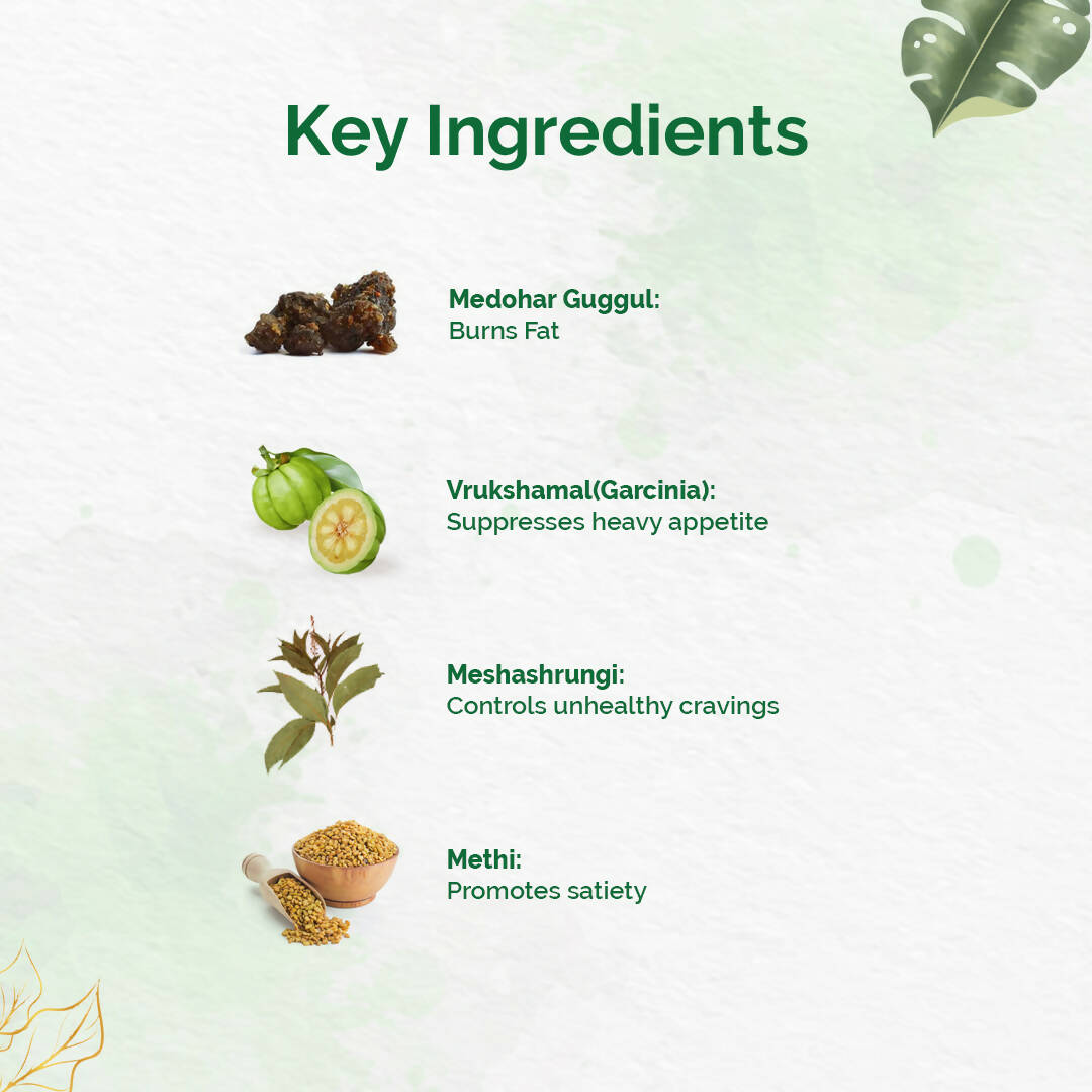 Dr. Vaidya's Herboslim Tablets | Grocsy