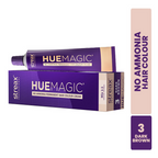 Streax Professional HueMagic Permanent Hair Colour - 3 Dark Brown | Grocsy