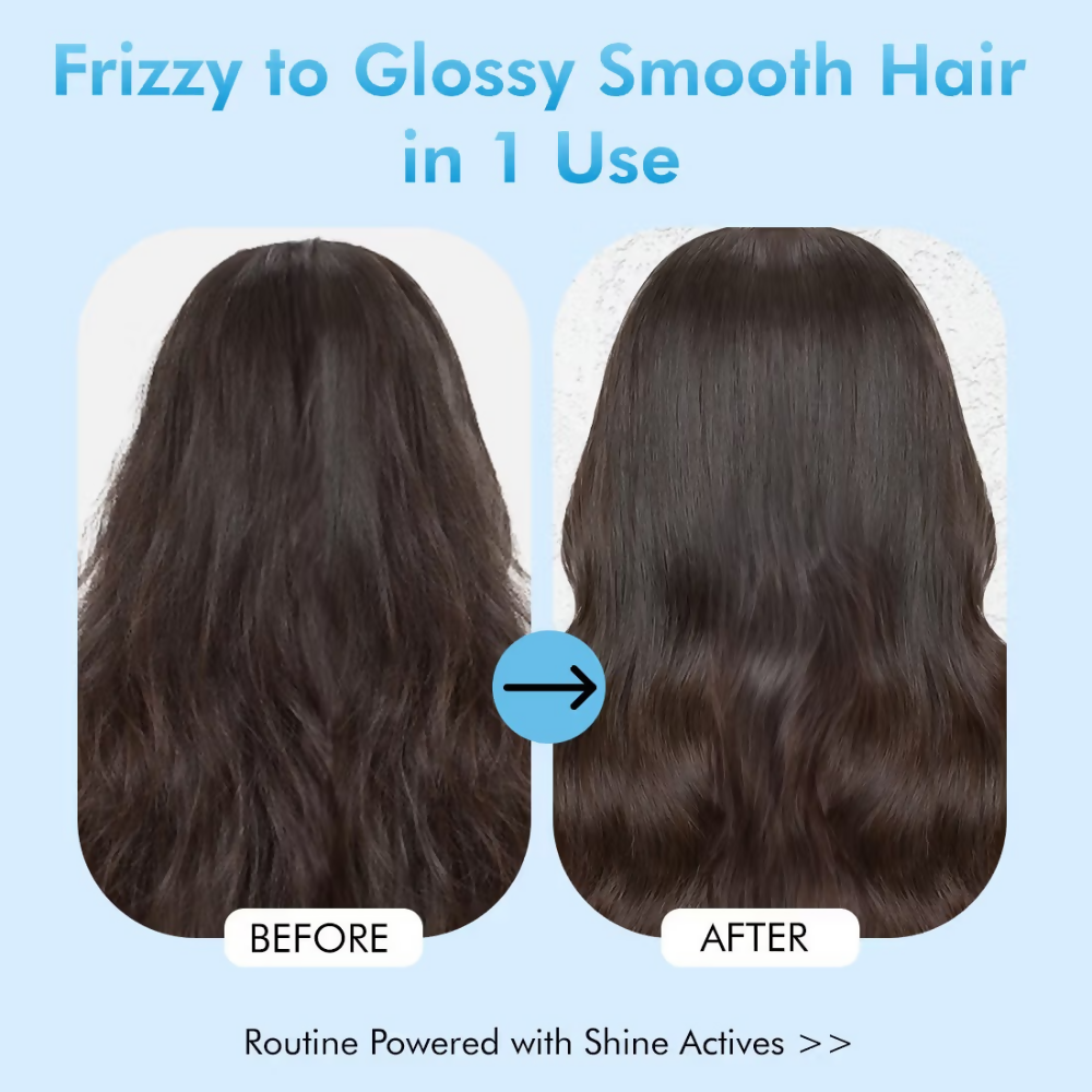 mCaffeine Glass Hair Wash Duo Shampoo & Conditioner | Grocsy