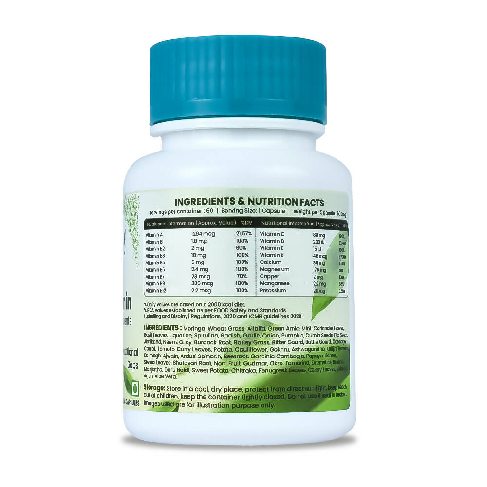 Sprowt Plant Based Multivitamin Capsules | Grocsy