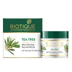 Biotique Advanced Organics Tea Tree Skin Clearing Day Gel SPF30 | Grocsy