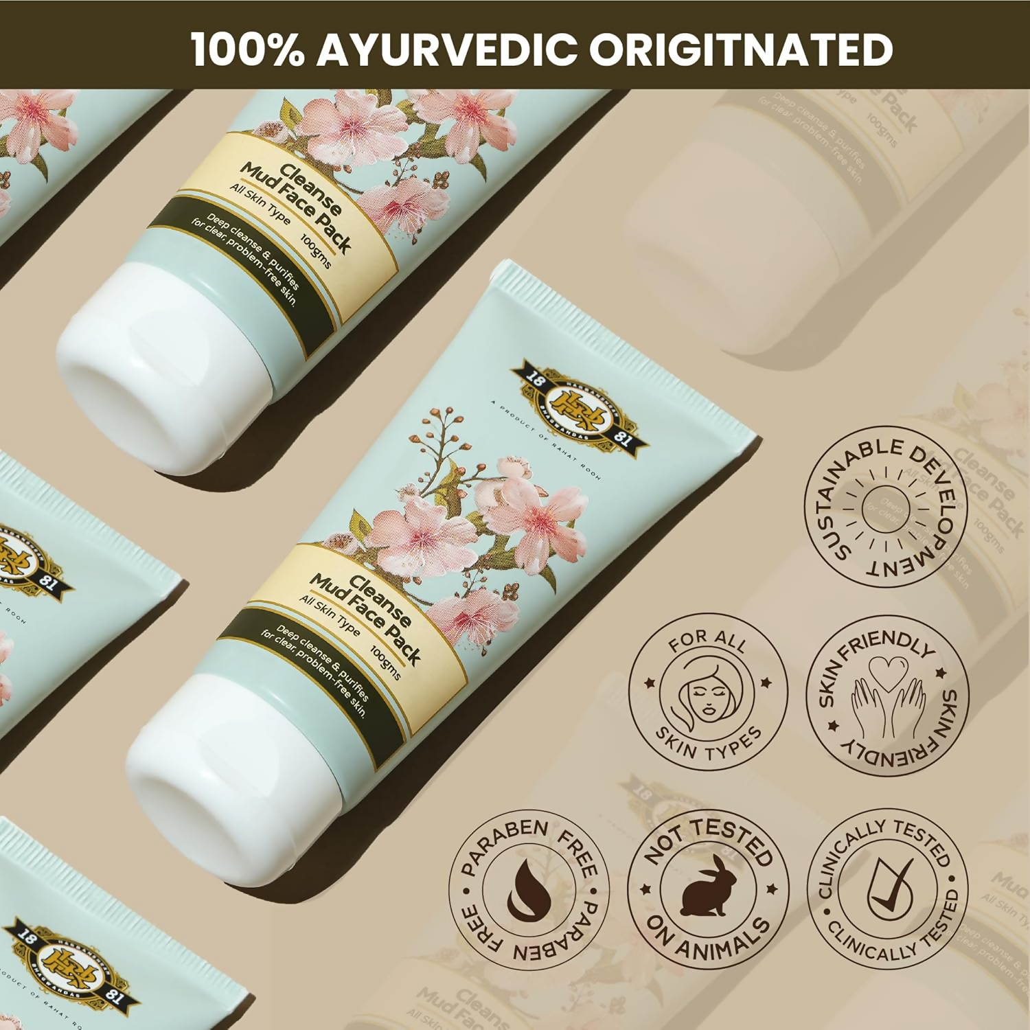 Cleanse Ayurveda Cleanse Mud Face Pack | Grocsy