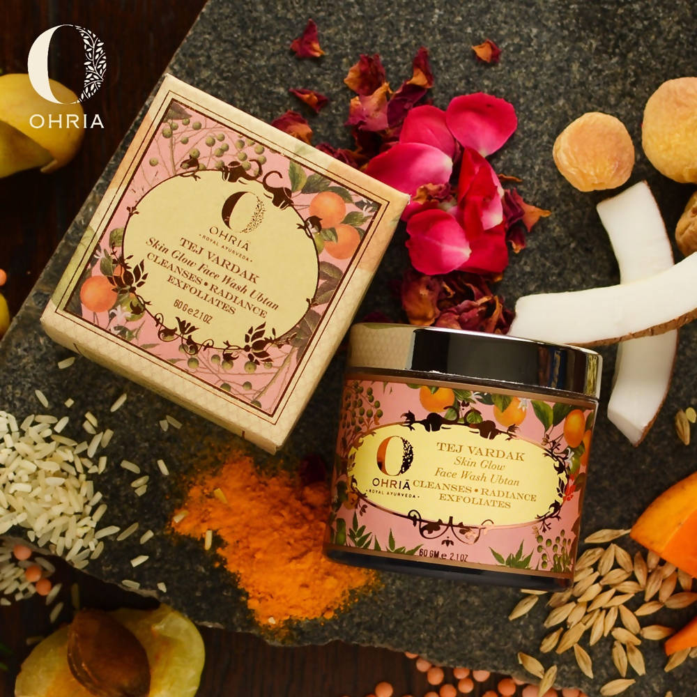Ohria Ayurveda Tej Vardhak Face Wash Ubtan | Grocsy