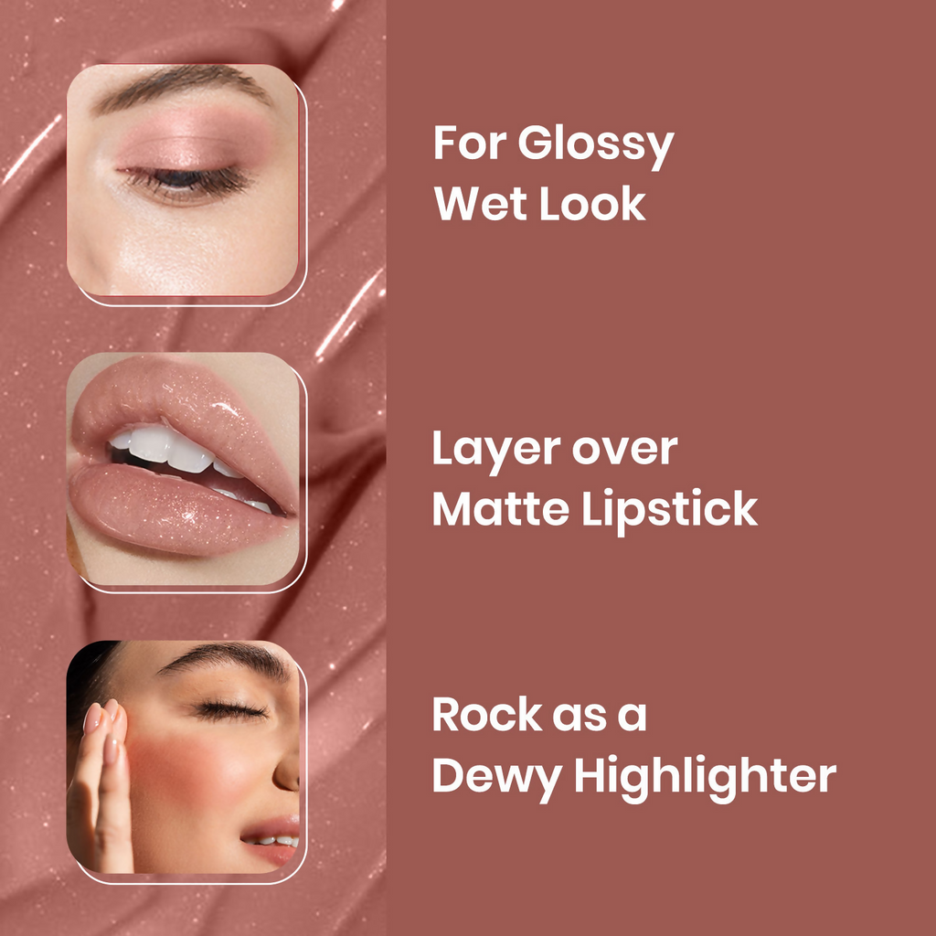 NY Bae Gloss Getter Lip Gloss - Brown Dates 04 | Grocsy