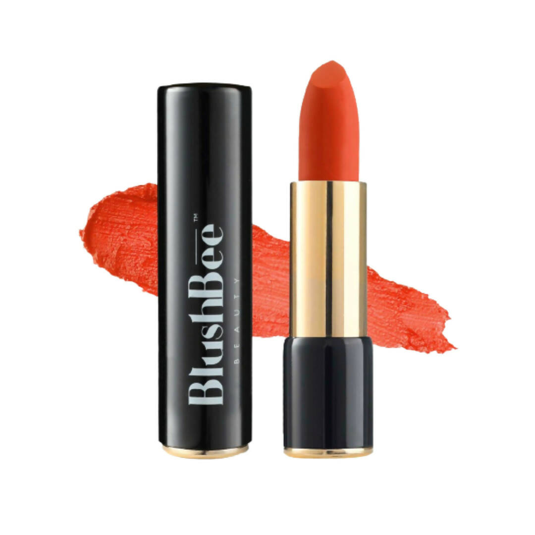 BlushBee Organic Beauty Lip Nourishing Lipstick - Sunset Zone Orange | Grocsy