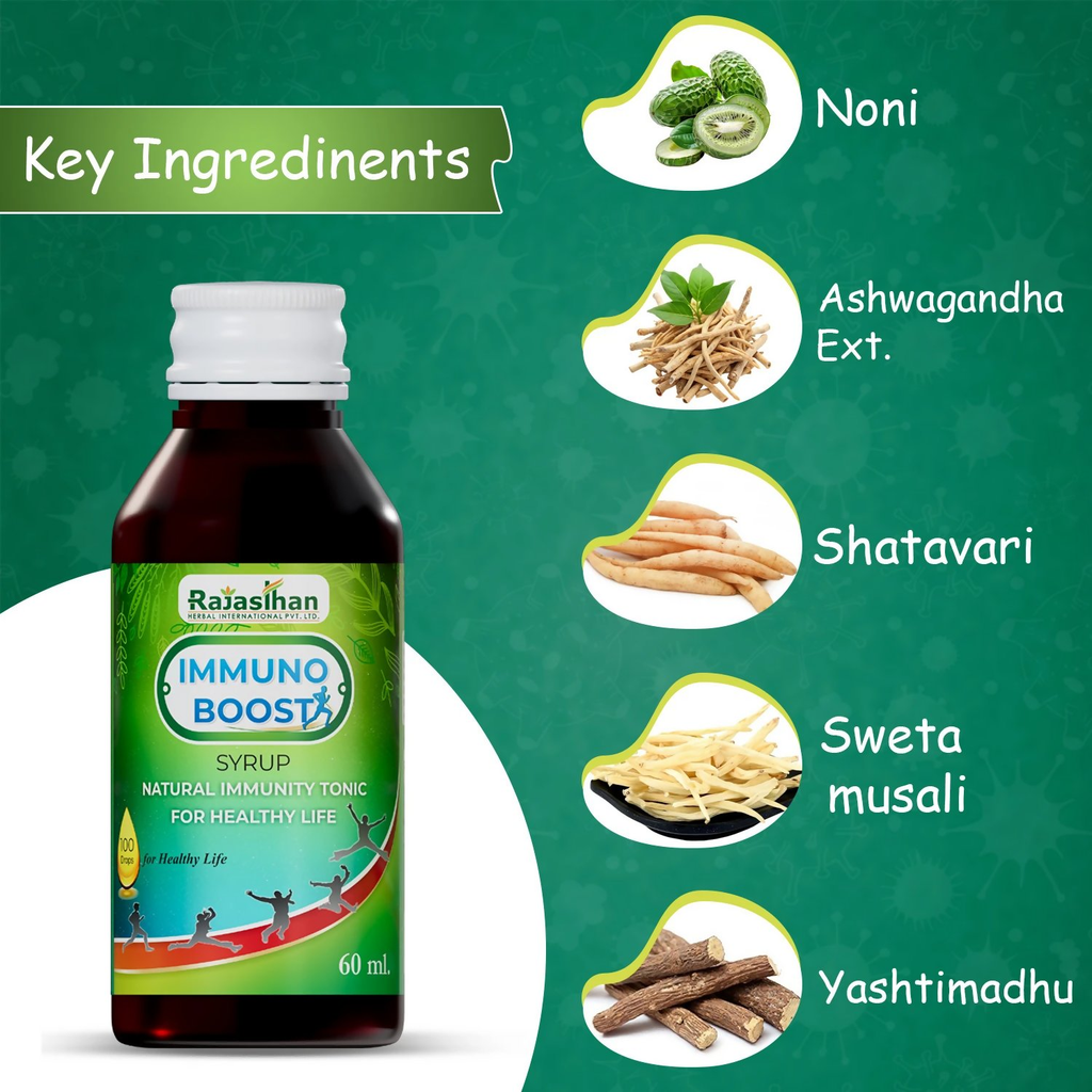 Rajasthan Herbals Immuno Boost Syrup | Grocsy