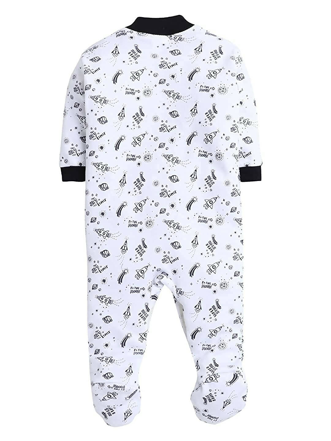 Daddy - G Rompers/Sleepsuits/Jumpsuit /Night Suits for New Born Babies - Navy Blue | Grocsy
