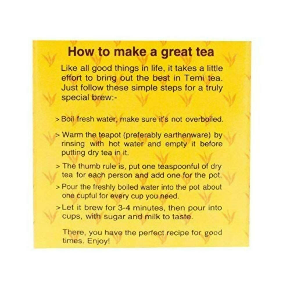 Sikkim Organic Temi Tea Special Black Tea | Grocsy