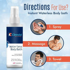 Clensta Waterless Body Bath For Men | Grocsy