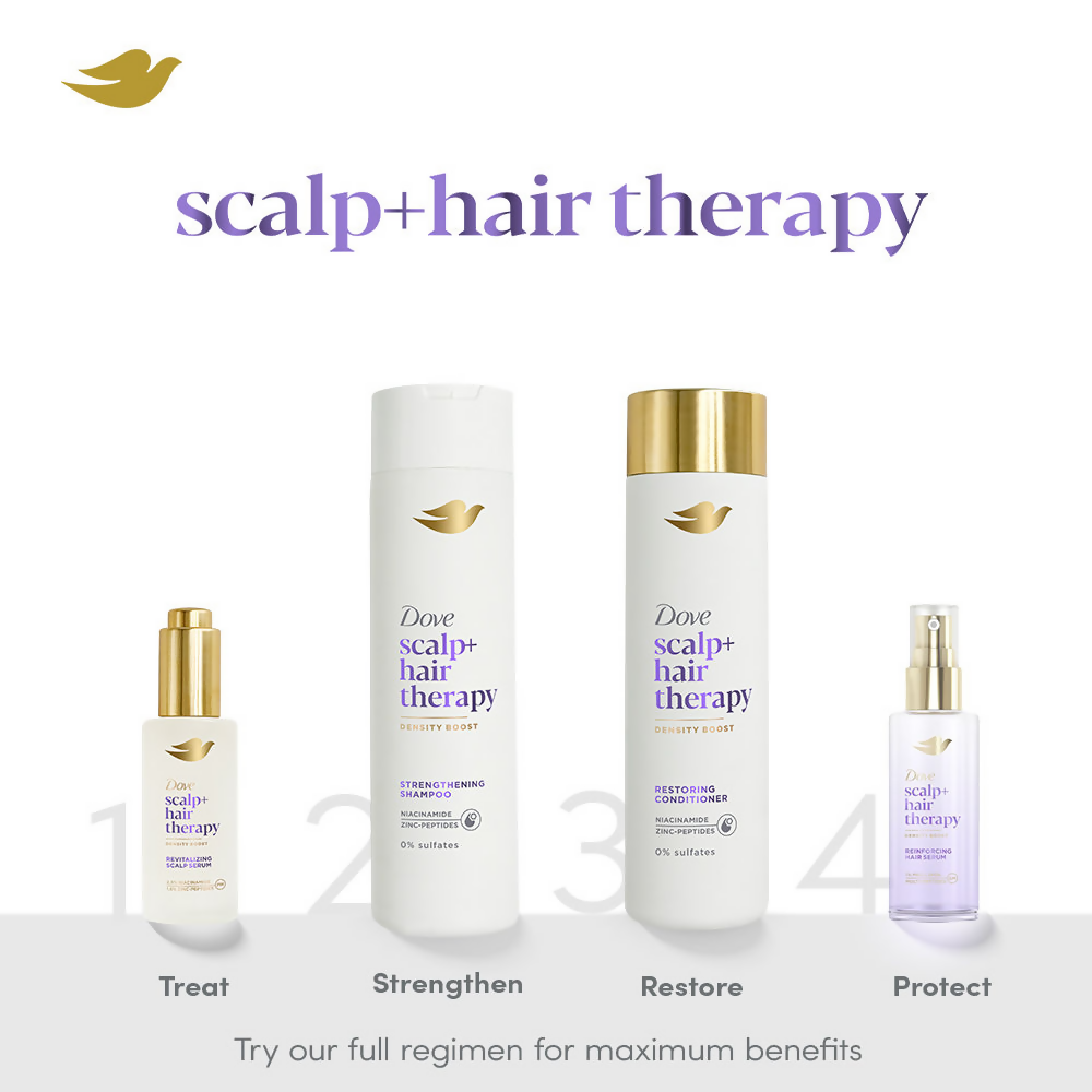 Dove Scalp+Hair Therapy Density Boost Revitalizing Scalp Serum | Grocsy