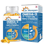 Dr. Morepen COD Liver Oil Softgels and Omega 3 Deep Sea Fish Oil Softgels Combo | Grocsy