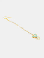 Ruby Raang Saanjh Pearl Tikka Set | Grocsy