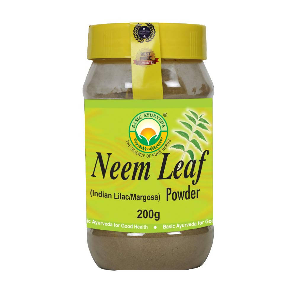 Basic Ayurveda Neem Leaf Powder | Grocsy