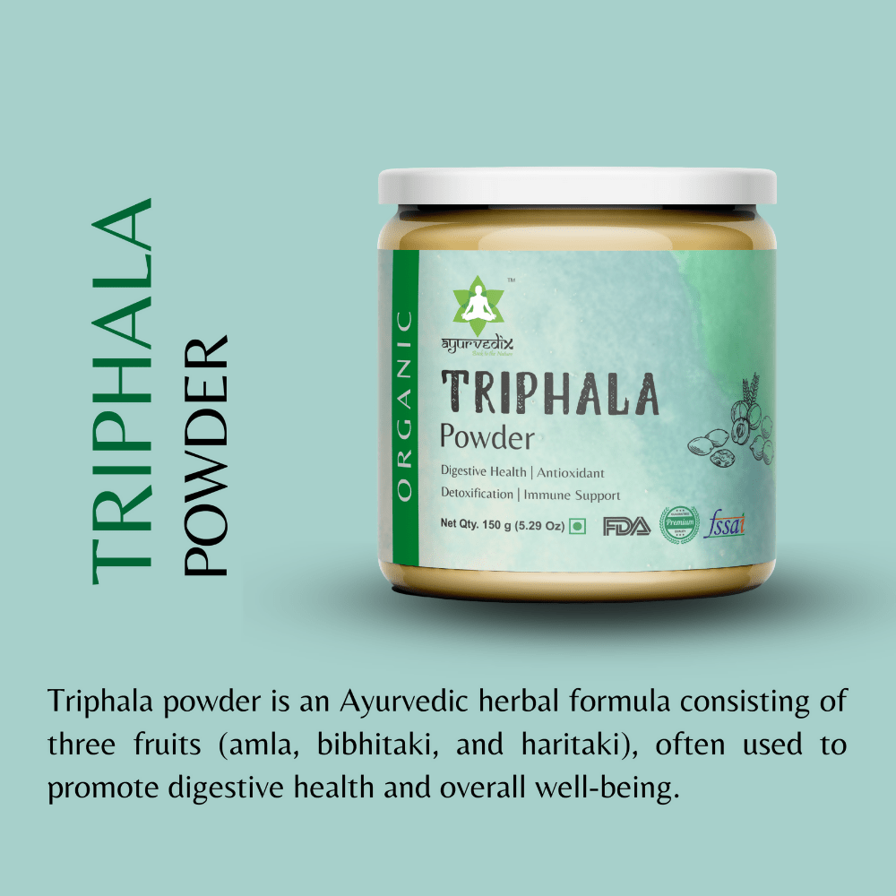 Ayurvedix Organic Triphala Powder | Grocsy