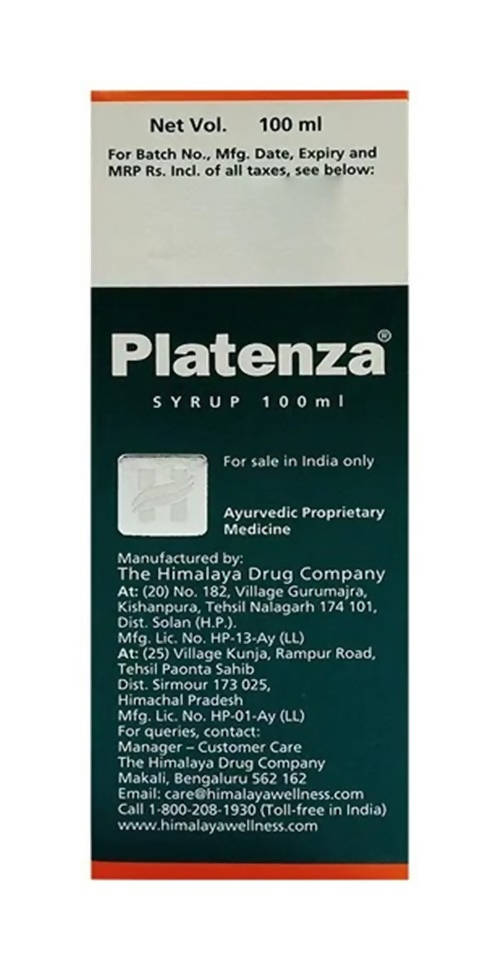 Himalaya Platenza Syrup | Grocsy