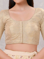 Joban Fashion Women Silk Gold Stitched Blouse | Grocsy