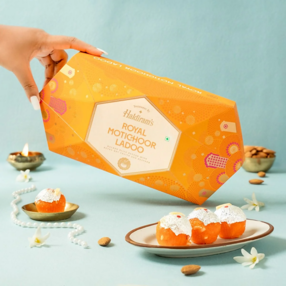 Haldiram's Royal Moti Choor Ladoo | Grocsy