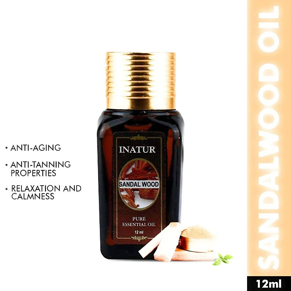 Inatur Sandalwood Pure Essential Oil | Grocsy
