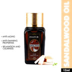 Inatur Sandalwood Pure Essential Oil | Grocsy